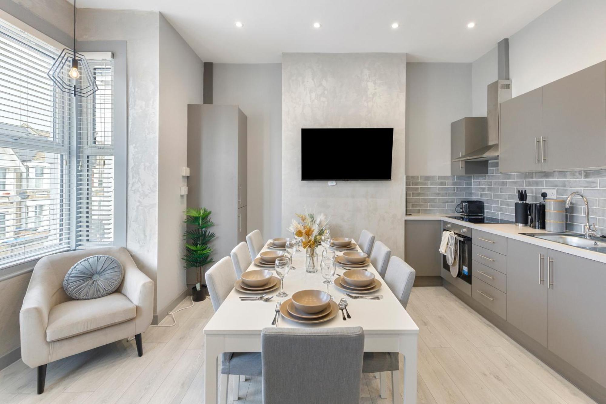 לונדון Wembley Luxury 3 Bedroom מראה חיצוני תמונה